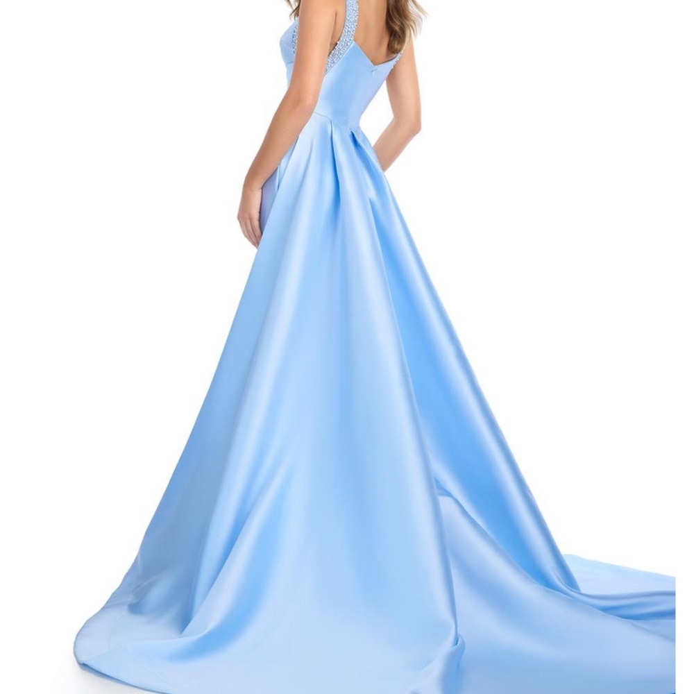 Laura Ashley Light Blue Prom Dress
